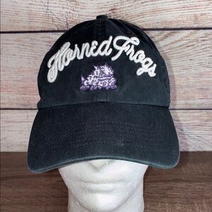 Pre Owned Women’s Black TCU Horned Frogs 47’ Brand Cap